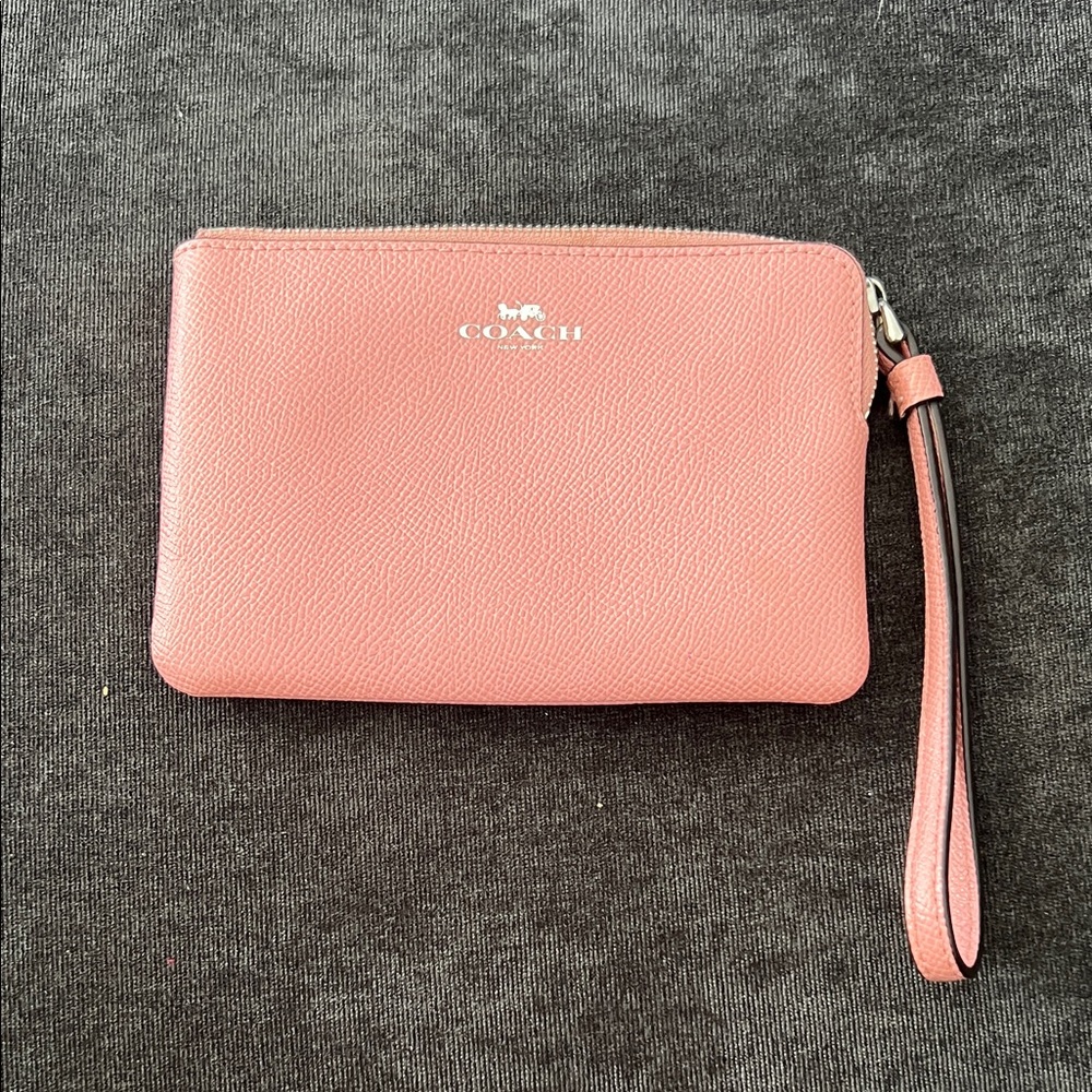 Coach Blush Pink Wristlet